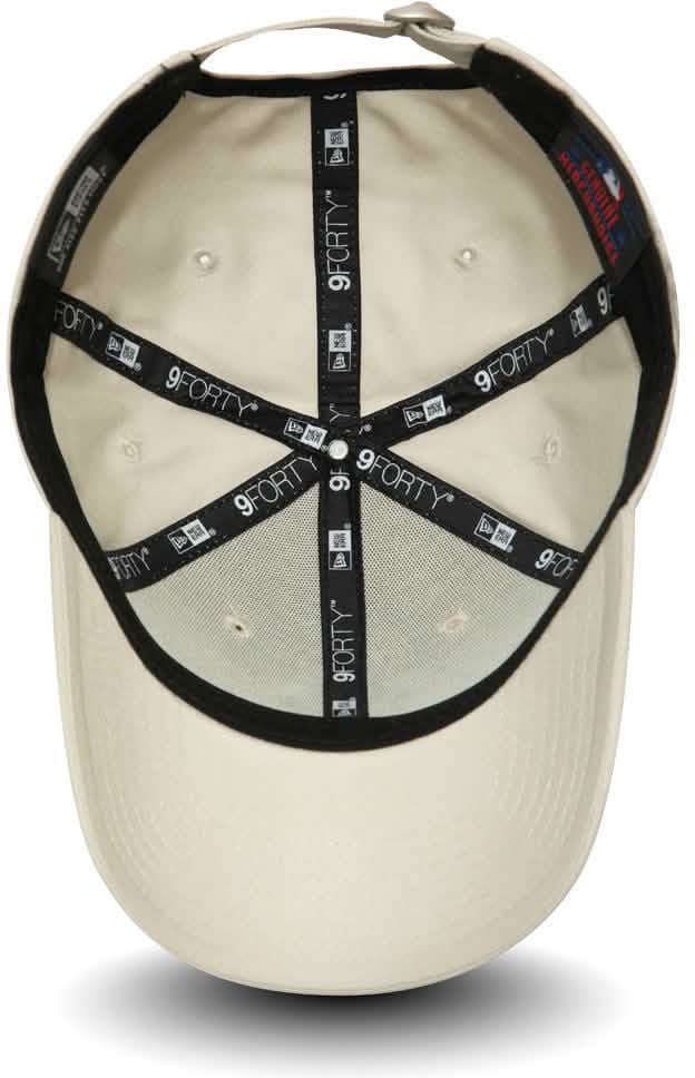 New Era New York Yankees MLB 9Forty Cap Cremè Zwart Zwart