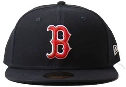 New Era New Era Boston Red Sox 59Fifty Fitted Cap Navy Blauw