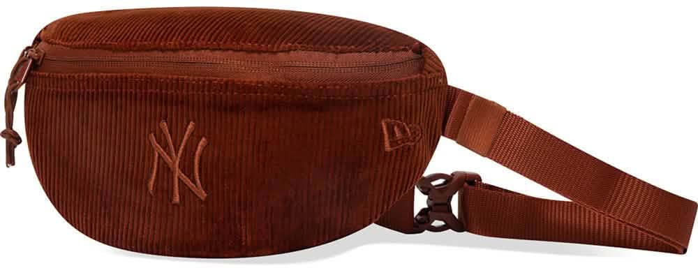 New Era New York Yankees Corduroy Waistbag Brown Bruin
