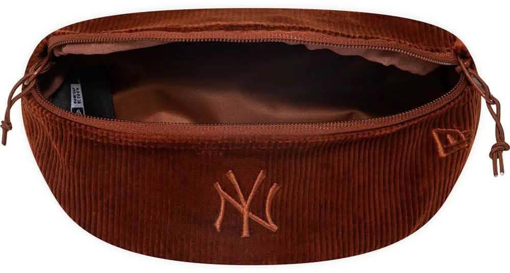 New Era New York Yankees Corduroy Waistbag Brown Bruin