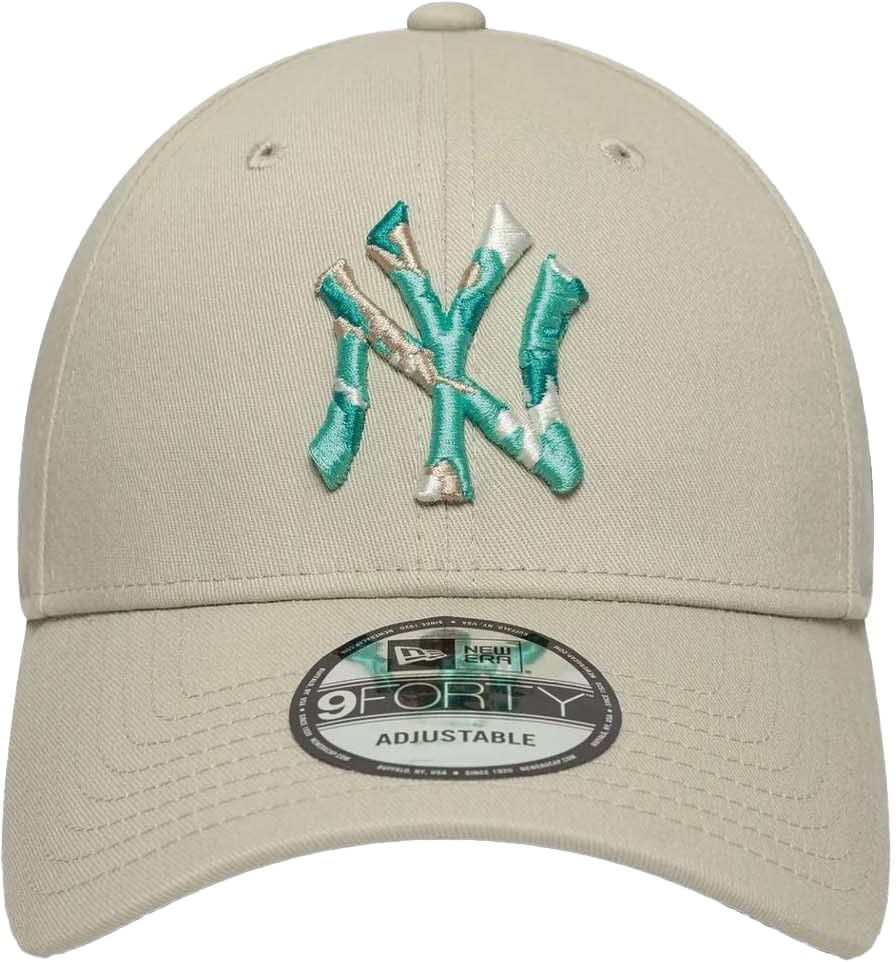 New Era New Era New York Yankees Seasonal Infill 9Forty Adjustable Cap Blauw