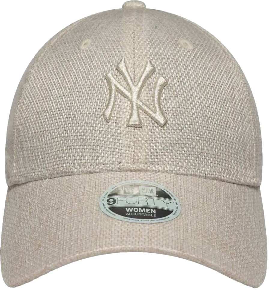 New Era New Era New York Yankees Woven 9Forty Dames Cap Beige Beige