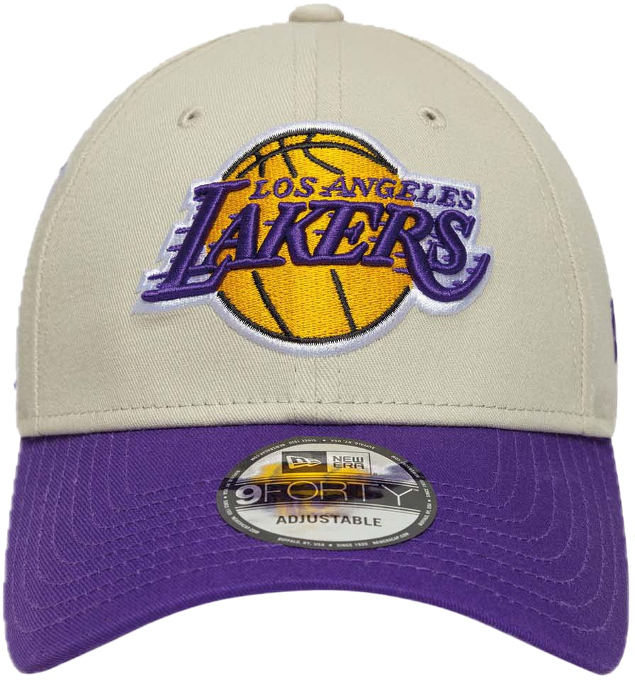 New Era New Era Lakers Contrast Patch 9Forty Adjustable Cap Blauw