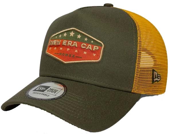 New Era New Era 9Forty Trucker Adjustable Cap Groen Blauw
