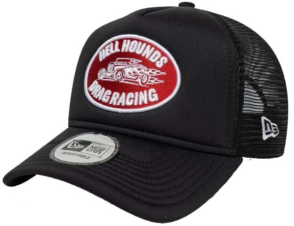 New Era New Era Graphic Patch 9Forty Trucker Adjustable Cap Zwart Zwart