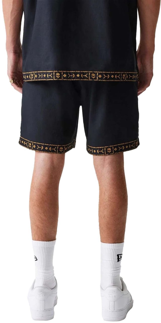 New Era LA Dodgers Taping Shorts Black Zwart