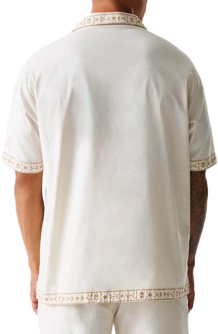 New Era New York Yankees Taping Shirt Off White Wit