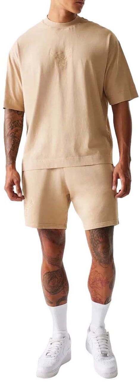 New Era New Era Box Bulls T-shirt Beige Beige