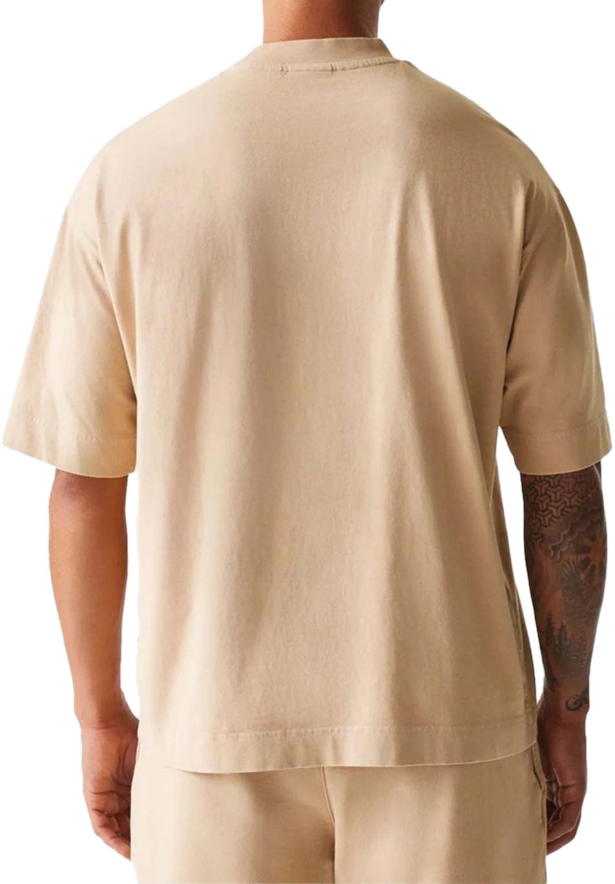 New Era New Era Box Bulls T-shirt Beige Beige