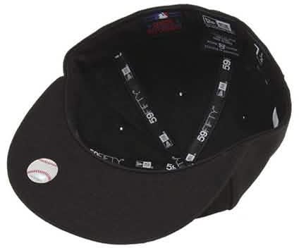 New Era New Era New York Yankees 59Fifty Fitted Cap Zwart Zwart