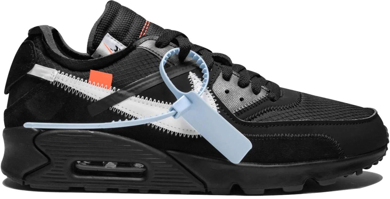 Nike Nike Air Max 90 Off White Black The Ten Zwart