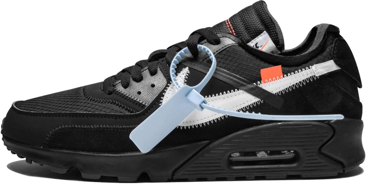 Nike Nike Air Max 90 Off White Black The Ten Zwart