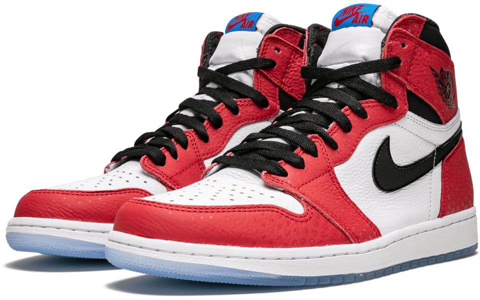 Nike Jordan 1 Retro High Spider-Man Origin Story Rood