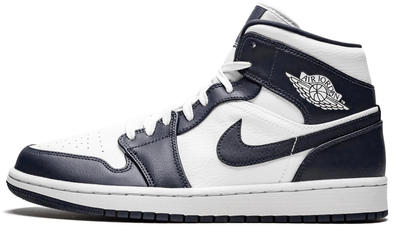 Nike Air Jordan 1 Mid Obsidian Blauw