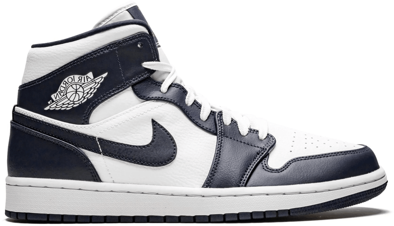 Nike Air Jordan 1 Mid Obsidian Blauw