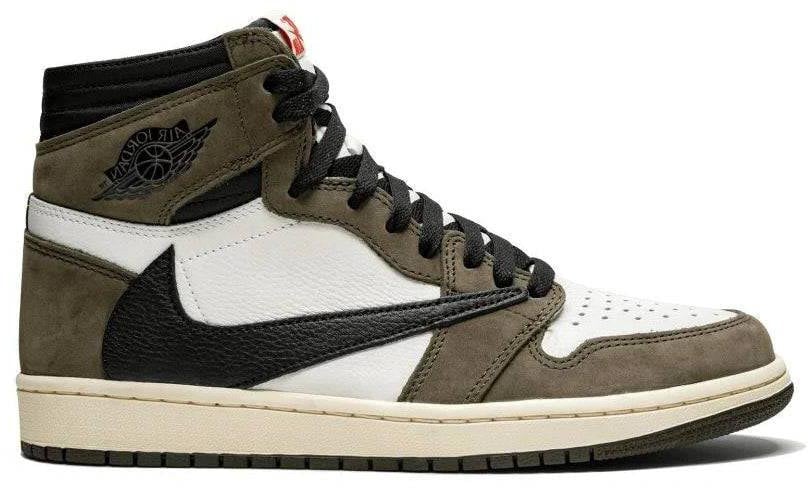 Nike Air Jordan 1 Retro High OG Travis Scott Mocha Zwart