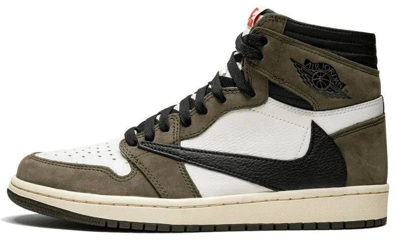 Nike Air Jordan 1 Retro High OG Travis Scott Mocha Zwart