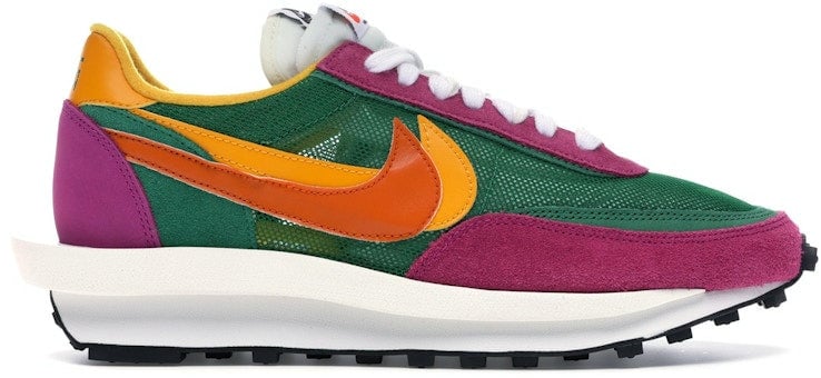 Nike Nike LD Waffle sacai Pine Green Groen