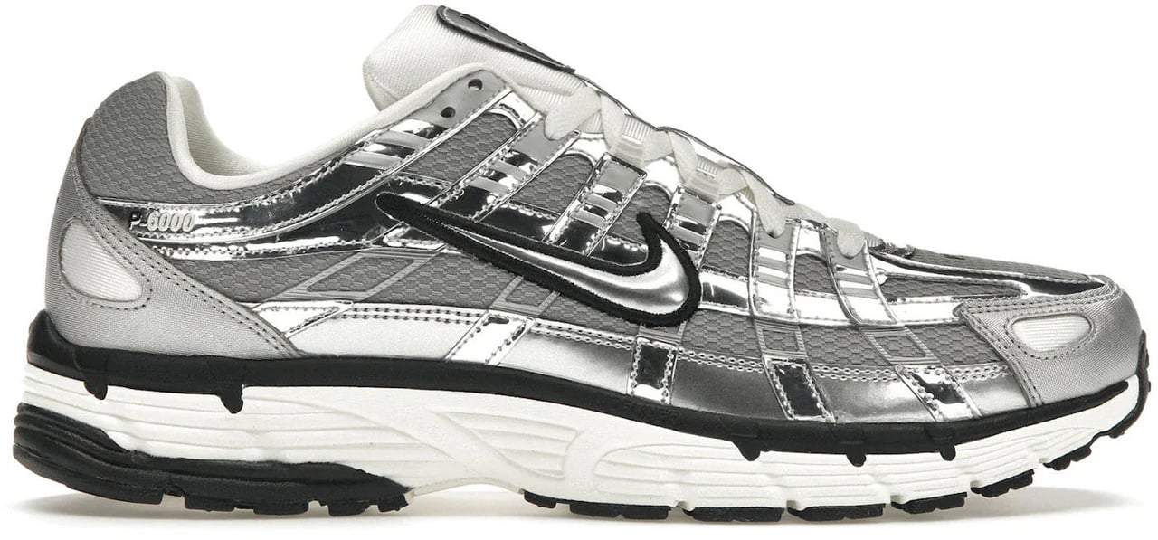 Nike Nike P-6000 Metallic Silver Zilver