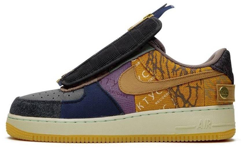 Nike Nike Air Force 1 Low Travis Scott Cactus Jack Blauw
