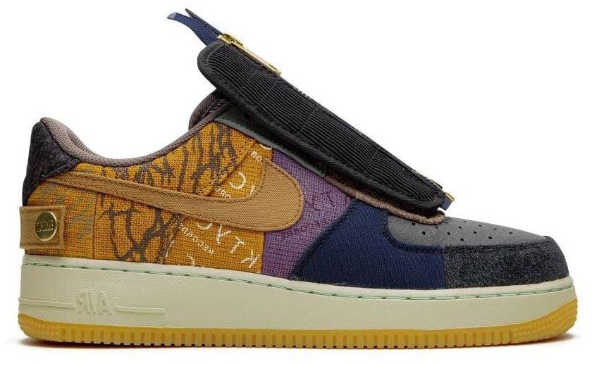 Nike Nike Air Force 1 Low Travis Scott Cactus Jack Blauw