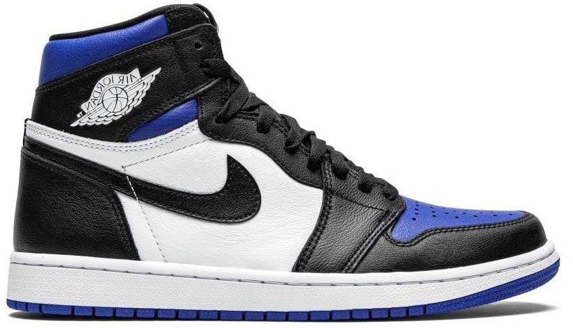 Nike Jordan 1 Retro High Royal Toe Zwart