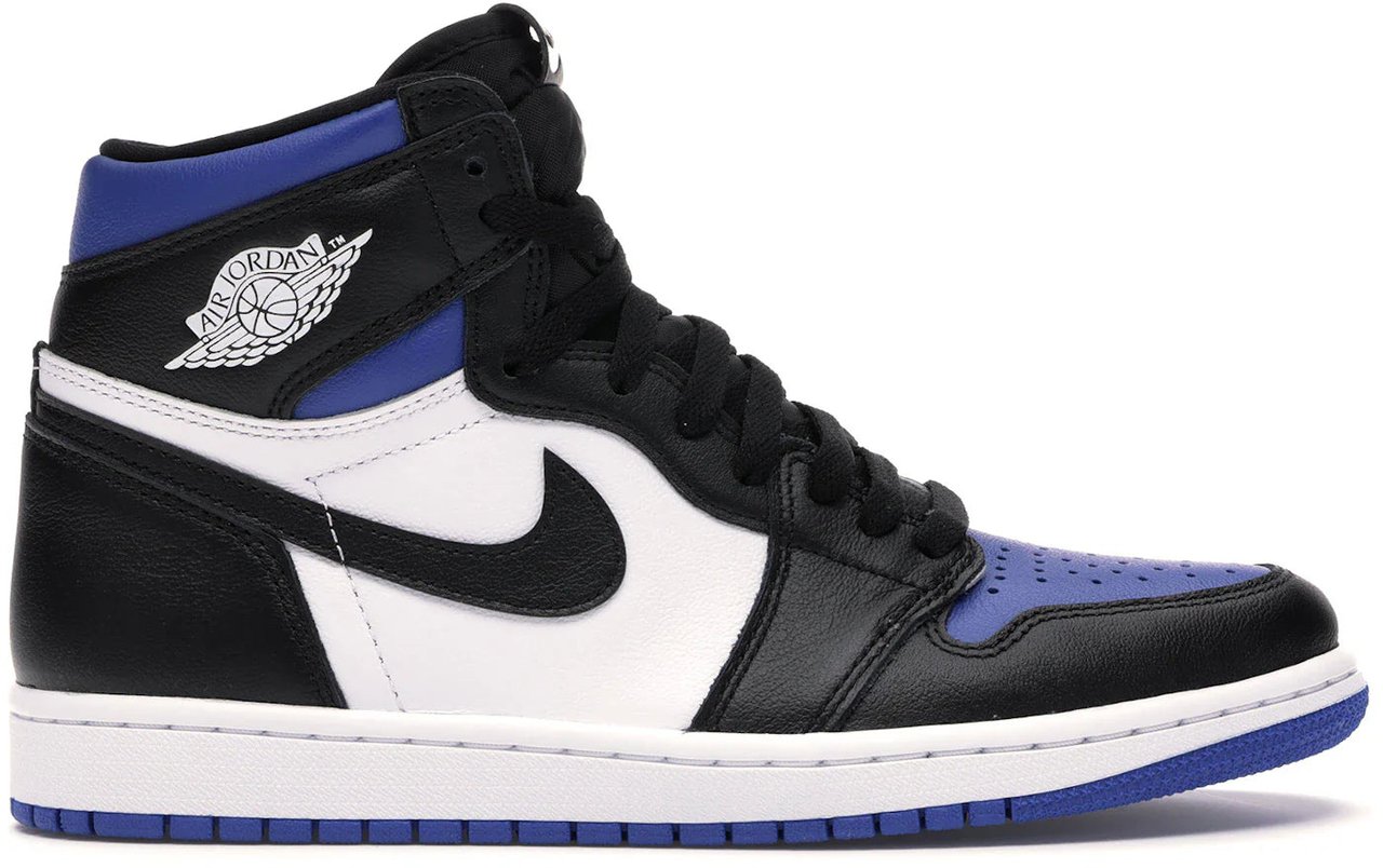 Nike Jordan 1 Retro High Royal Toe Zwart