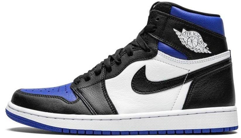 Nike Air Jordan 1 Retro High OG Royal Toe Zwart