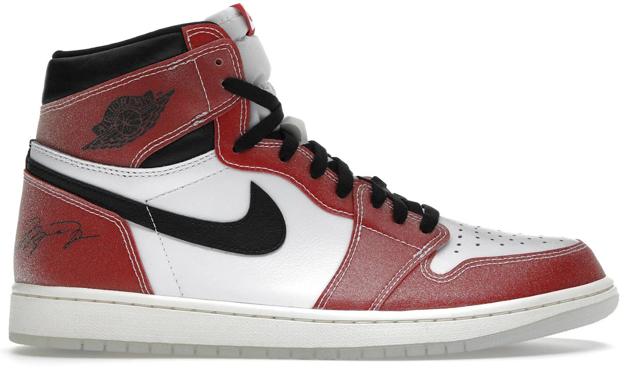 Nike Jordan 1 Retro High Trophy Room Chicago (Friends and Family) (W/ Blue Laces) Wit