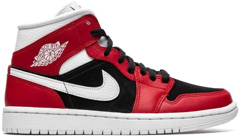 Nike Air Jordan 1 Mid Gym Red Black Zwart