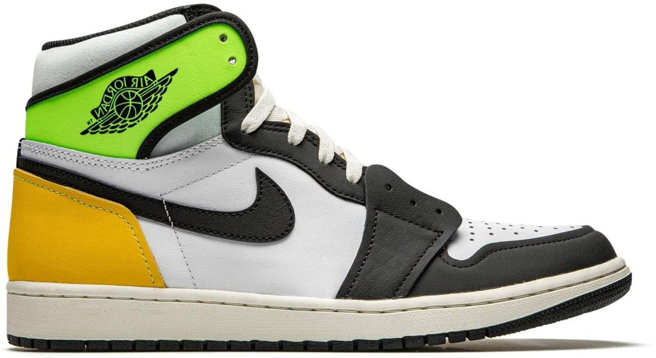 Nike Air Jordan 1 Retro High OG Volt University Gold Wit