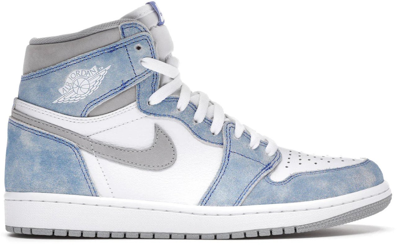 Nike Jordan 1 Retro High Hyper Royal Smoke Grey Blauw