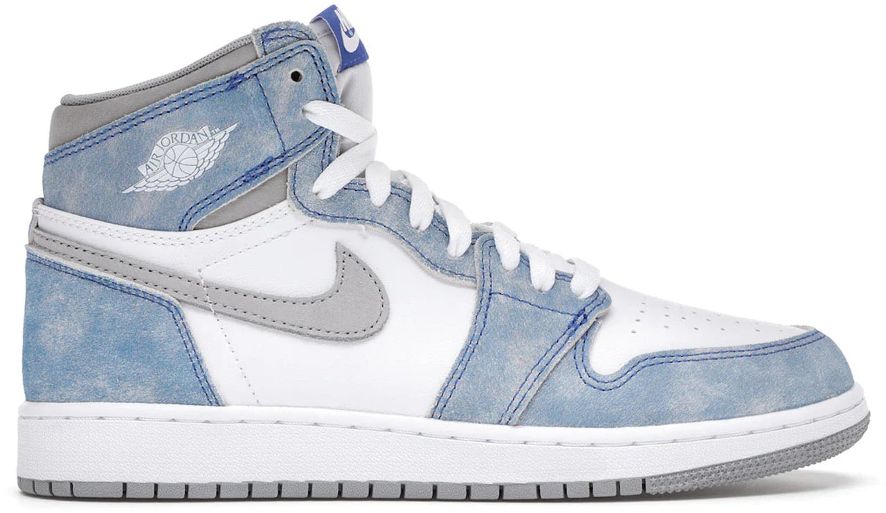 Nike Jordan 1 Retro High Hyper Royal Smoke Grey (GS) Blauw