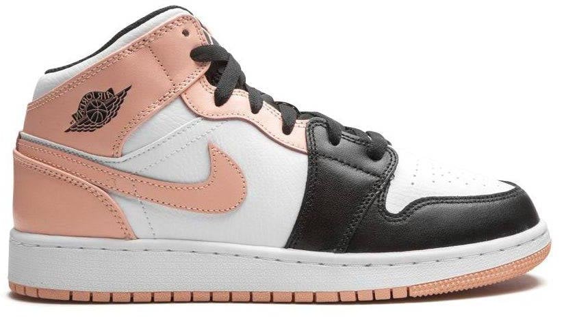Nike Air Jordan 1 Mid Arcitc Orange Zwart