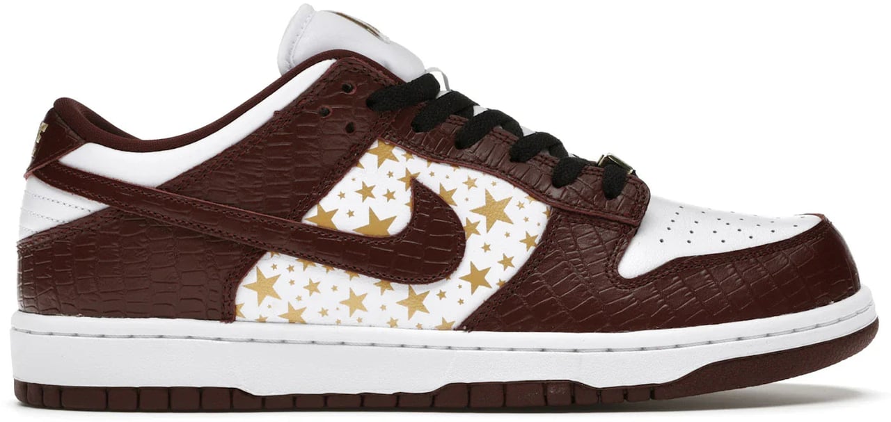 Nike SB Dunk Low Supreme Stars Barkroot Brown (2021) Bruin