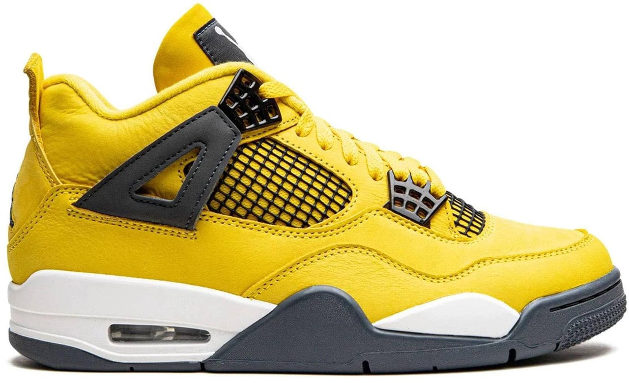 Nike Air Jordan 4 Retro Lightning (2021) Zwart