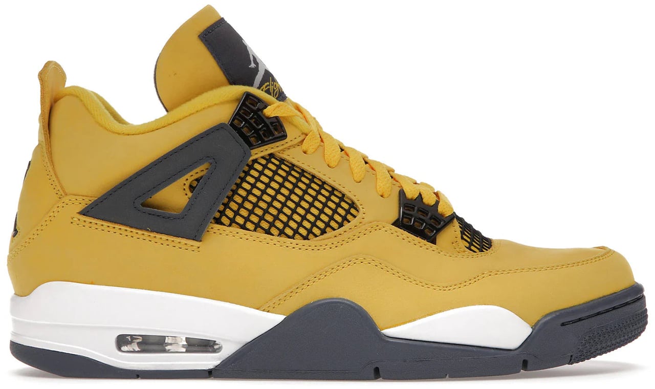 Nike Jordan 4 Retro Lightning (2021) Geel