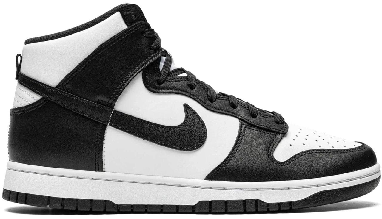 Nike Nike Dunk High Black White Panda Zwart