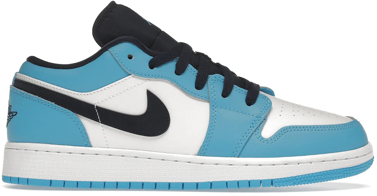Nike Jordan 1 Low UNC (2021) (GS) Blauw
