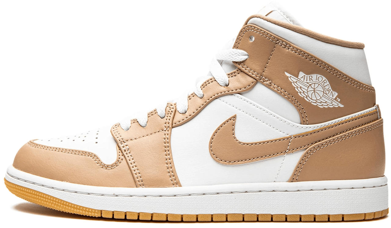 Nike Air Jordan 1 Mid Tan Beige