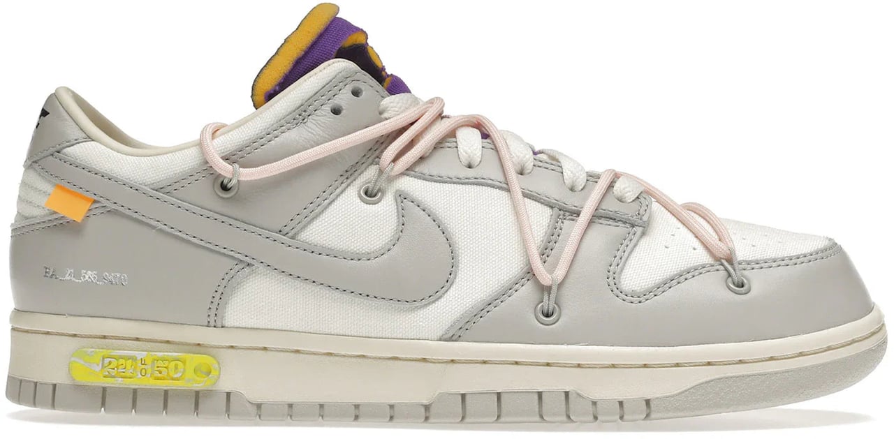 Nike Dunk Low Off-White Lot 24 Wit