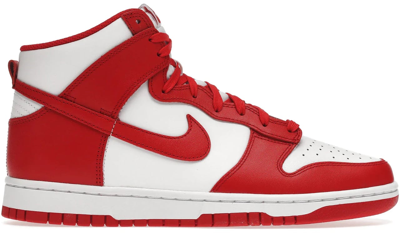 Nike Dunk High Championship White Red Wit