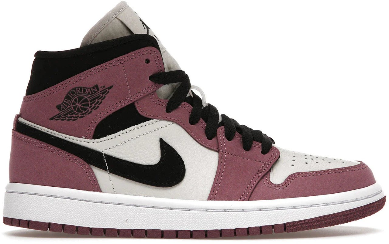 Nike Jordan 1 Mid SE Light Mulberry (Women's) Divers