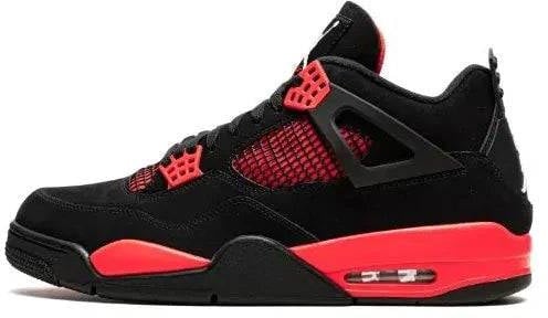 Nike Air Jordan 4 Retro Red Thunder Zwart