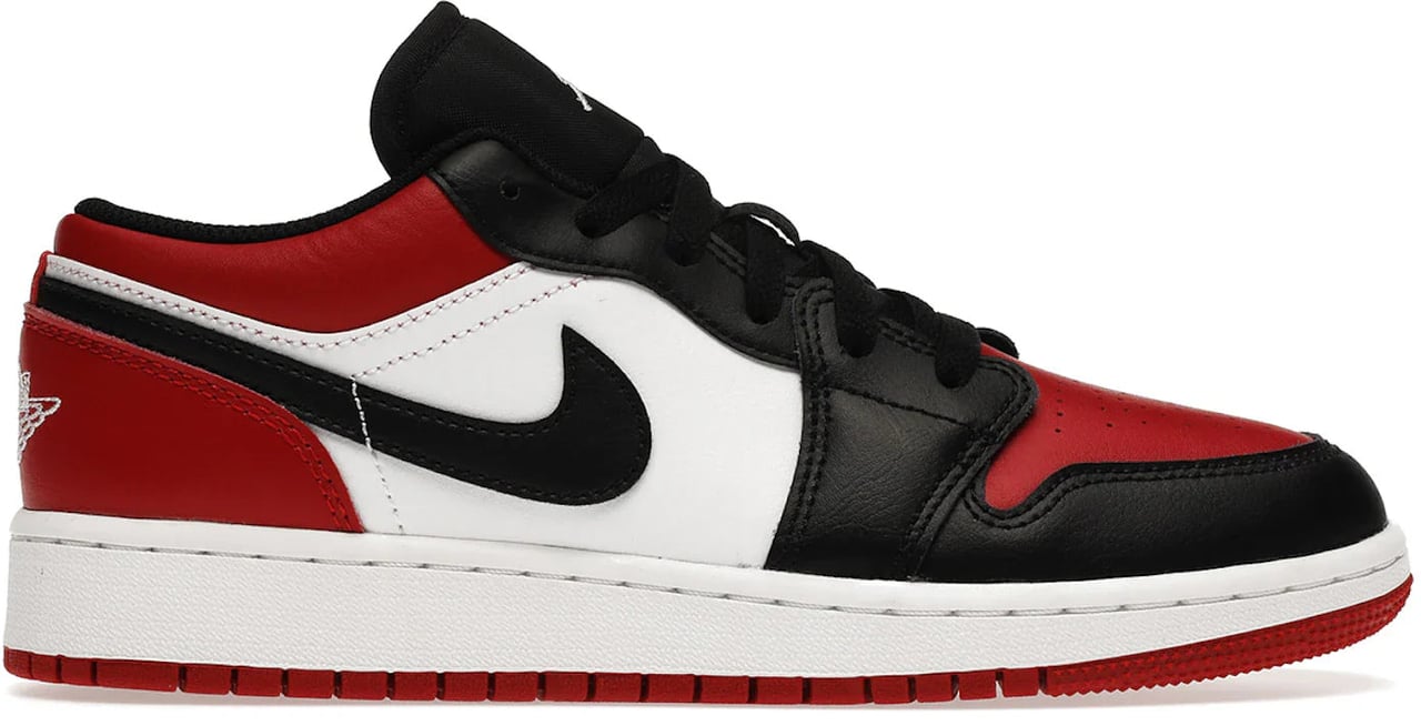 Nike Jordan 1 Low Bred Toe (GS) Divers