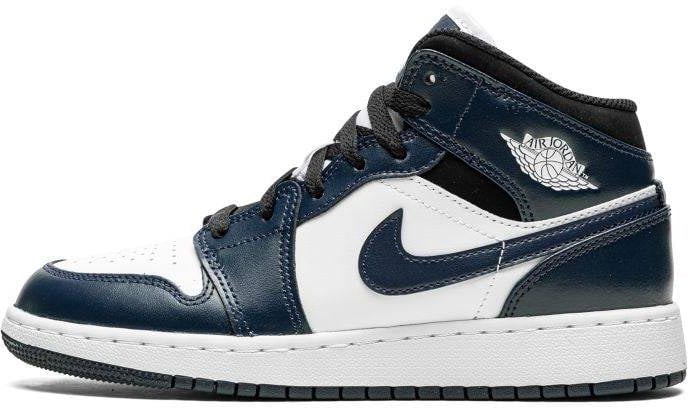 Nike Air Jordan 1 Mid Armory Navy Blauw