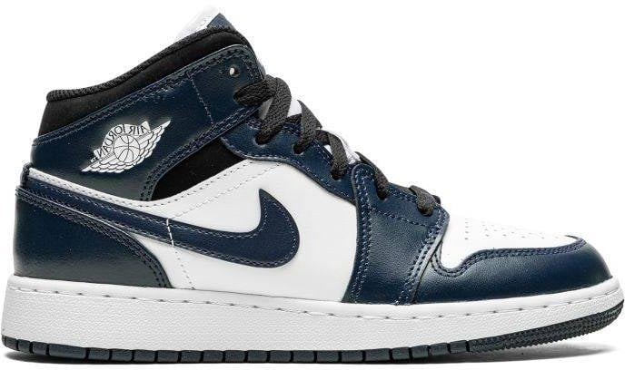 Nike Air Jordan 1 Mid Armory Navy Blauw