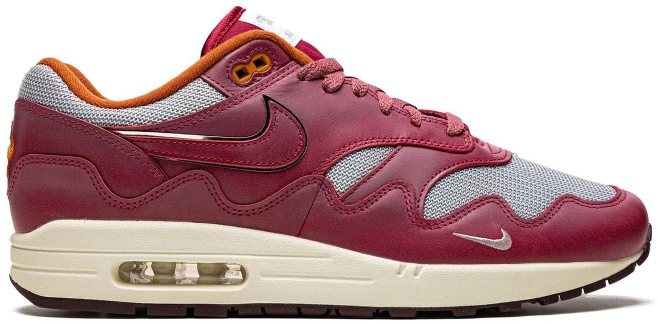 Nike Nike Air Max 1 Patta Waves Rush Maroon Grijs