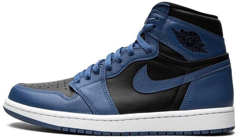 Nike Air Jordan 1 Retro High OG Dark Marina Blue Zwart