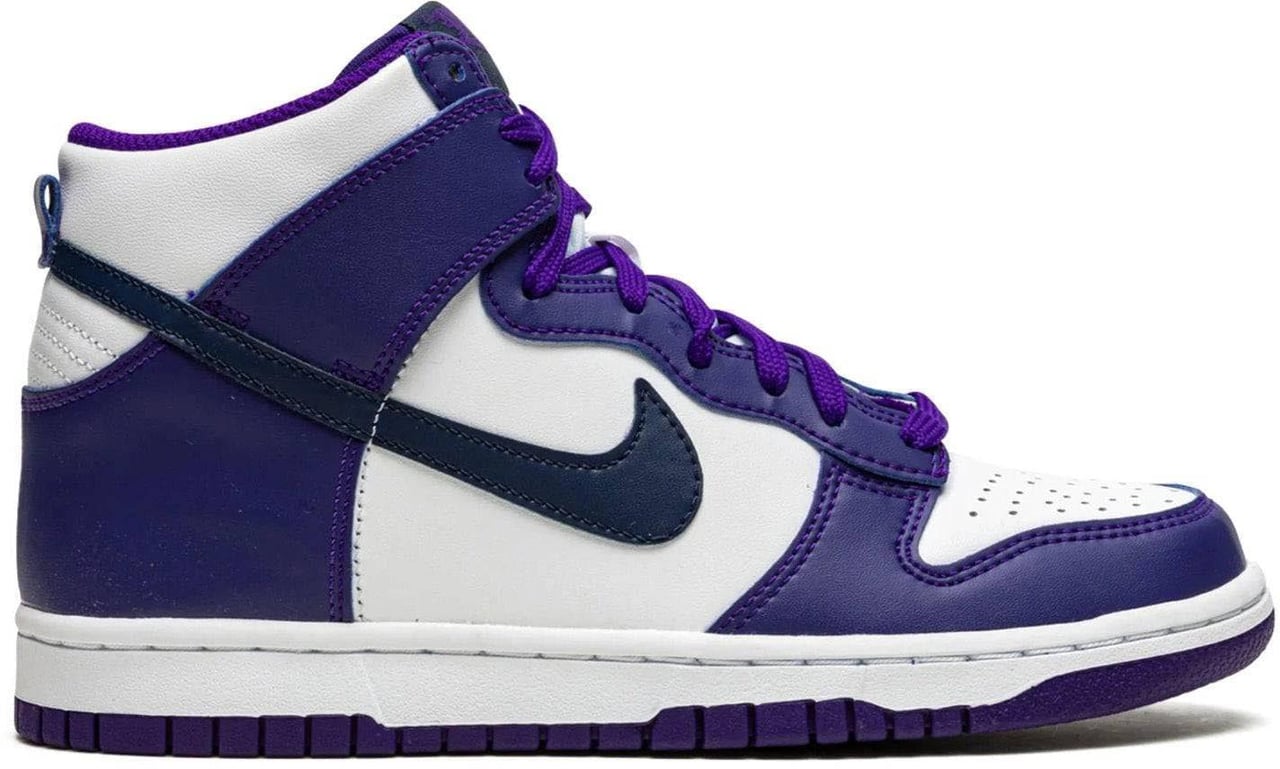 Nike Nike Dunk High Electro Purple Midnight Navy Paars
